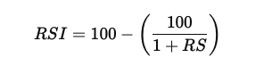 công thức RSI