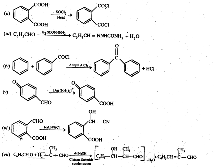 NCERT Solutions For Class 12 Chemistry Chapter 12 Aldehydes Ketones and Carboxylic Acids Exercises Q17.2