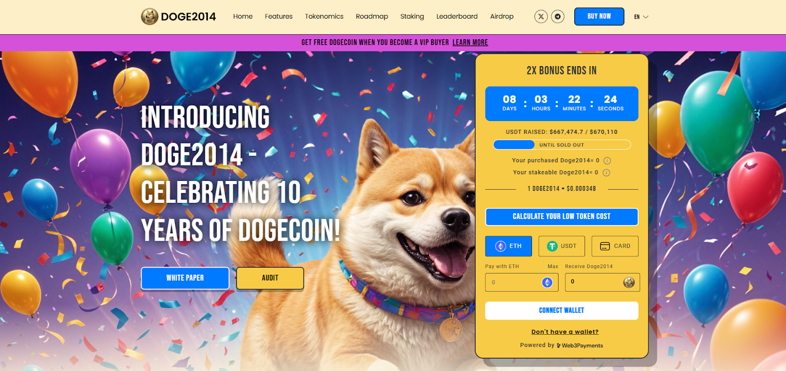 dogecoin2014 presale