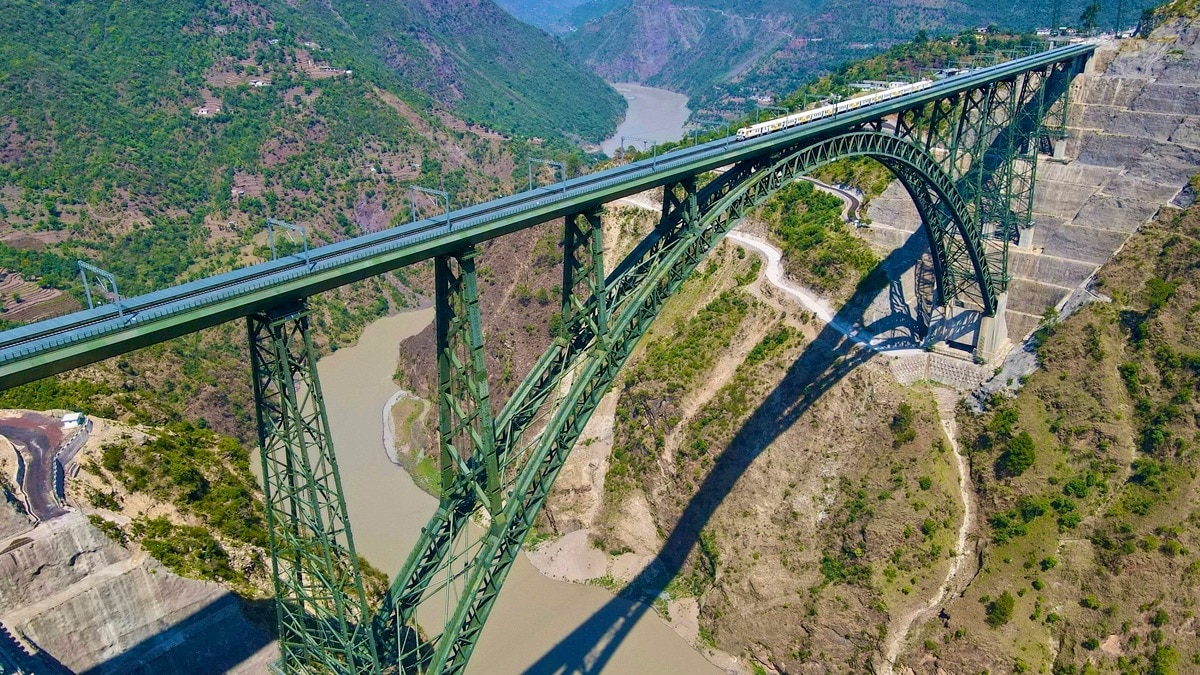 Inauguration of highest railway arch bridge | Finology Legal