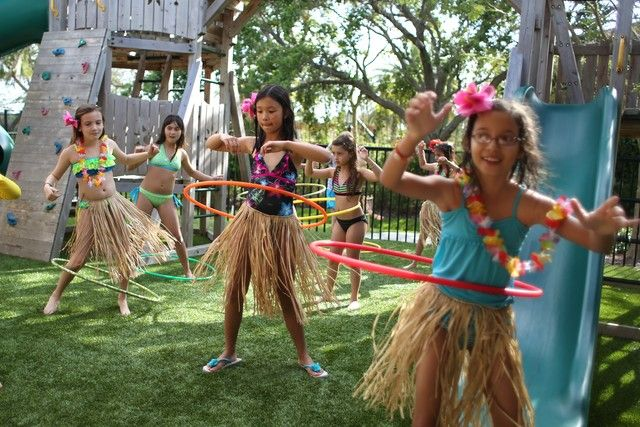 Hawaii party for girls