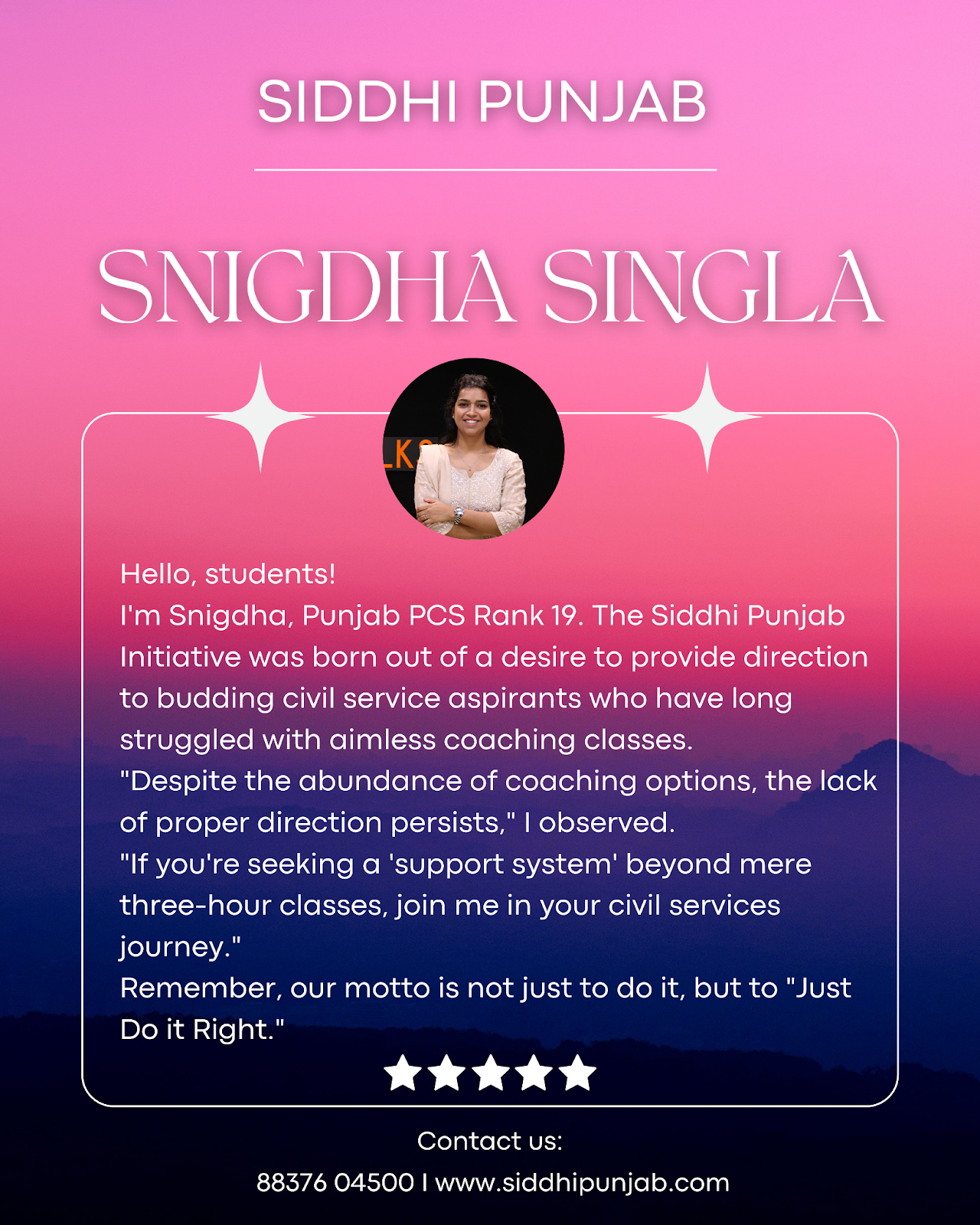 About Siddhi Punjab