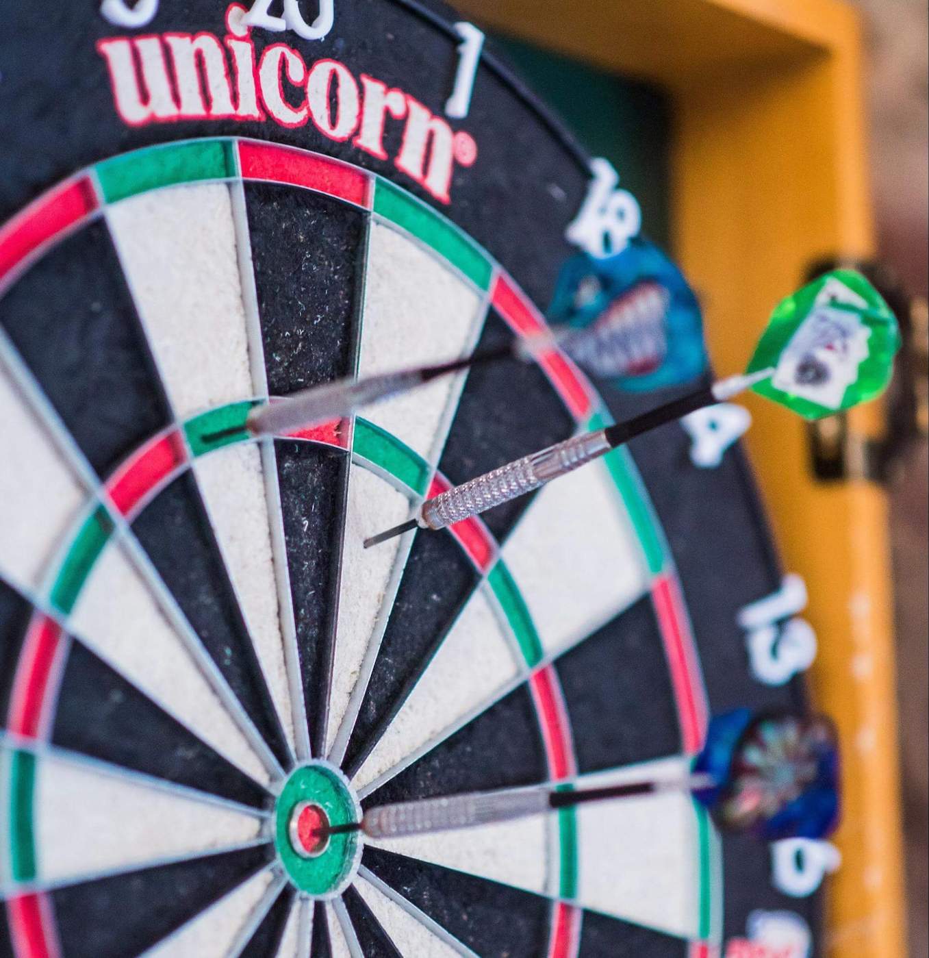 Dart board