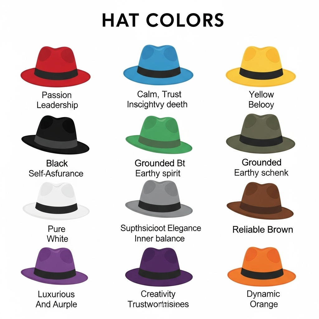 psychology of color in headwear