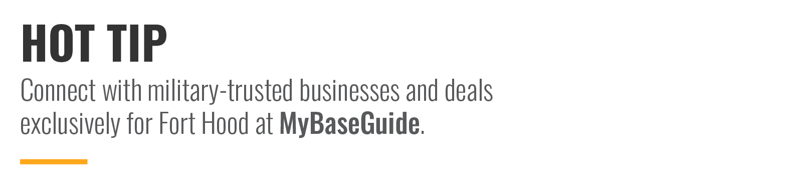 Connect with military-trusted businesses and deals exclusively for Fort Bliss