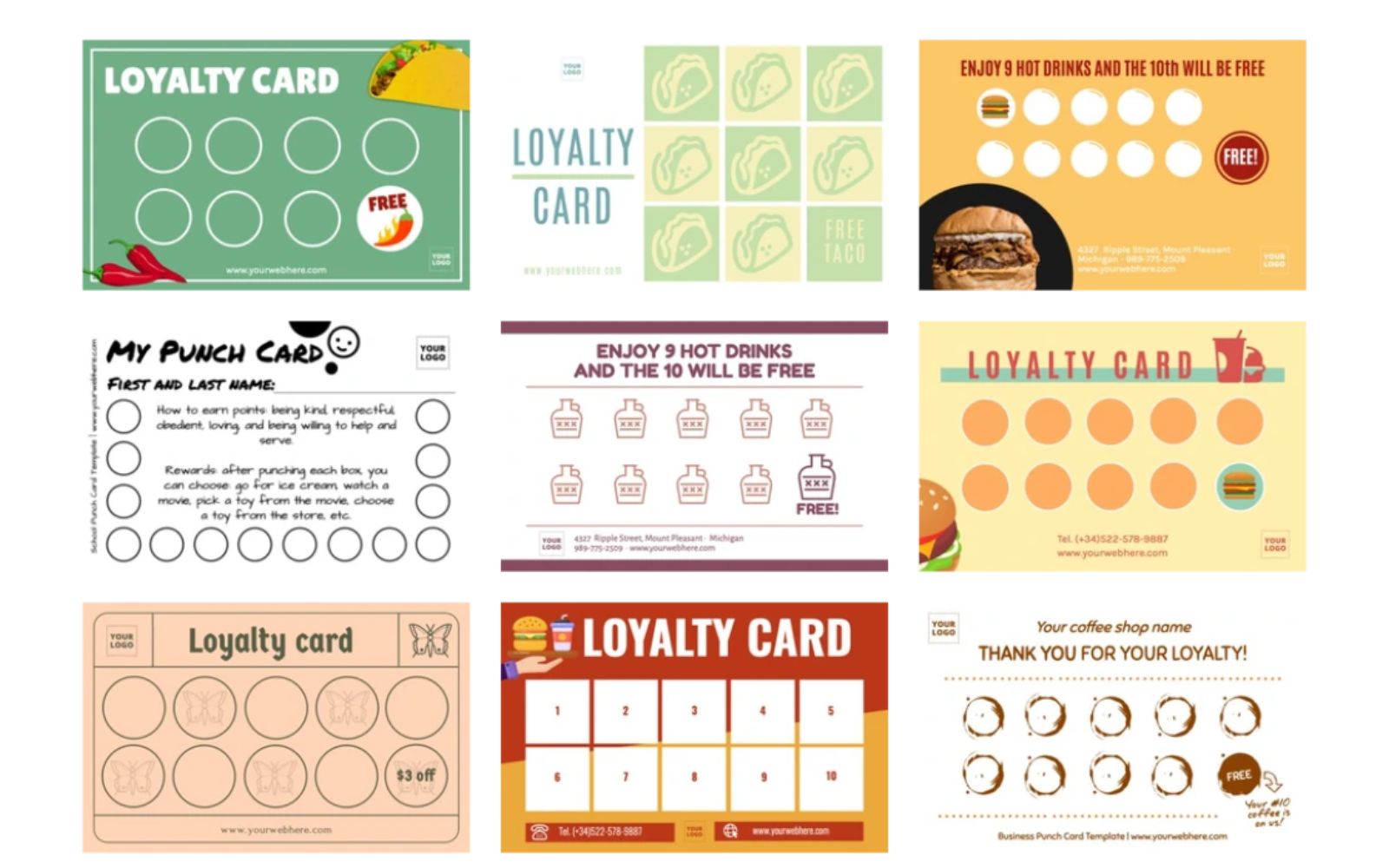 Punch Card Loyalty