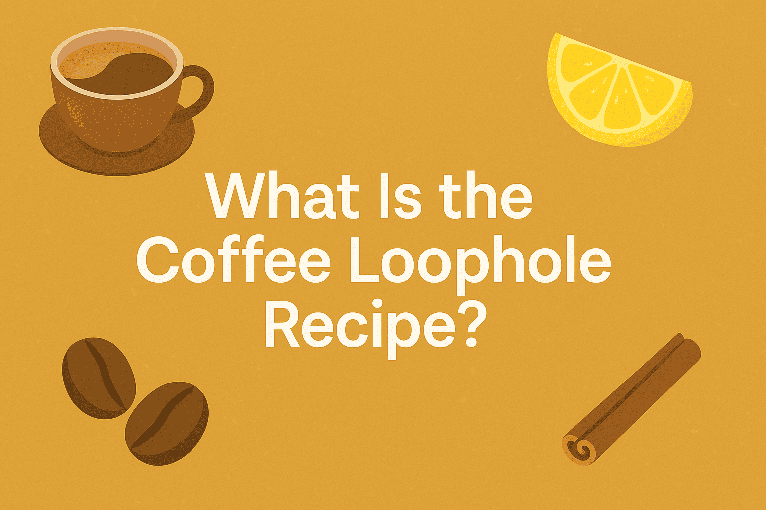What Is the Coffee Loophole Recipe? An In-Depth Guide to the Viral Brew