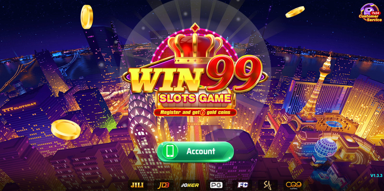 Win99 casino login to account