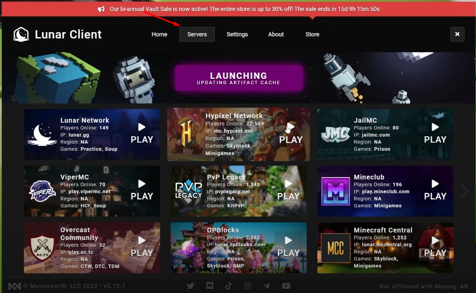 Lunar Client Multiplayer Guide