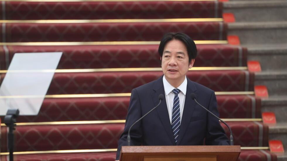 台湾中华民国总统赖清德就职一周年，5月20日上午在总统府发表执政周年「迎风转型、稳健前行」谈话。