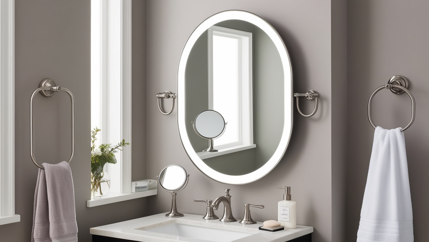 Nameeks Bath Vanity Magnification Mirror AR7703-B