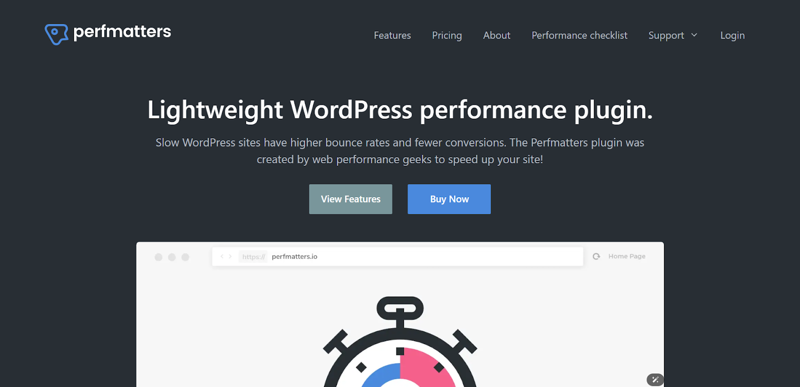 Perfmatters SEO tool