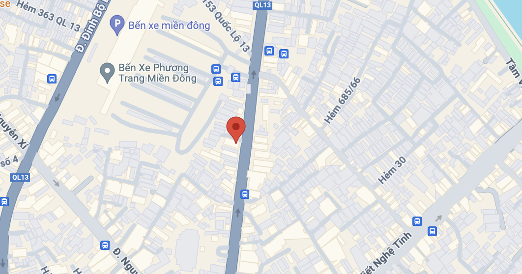 văn phòng sài gòn của nhà xe minh nghĩa