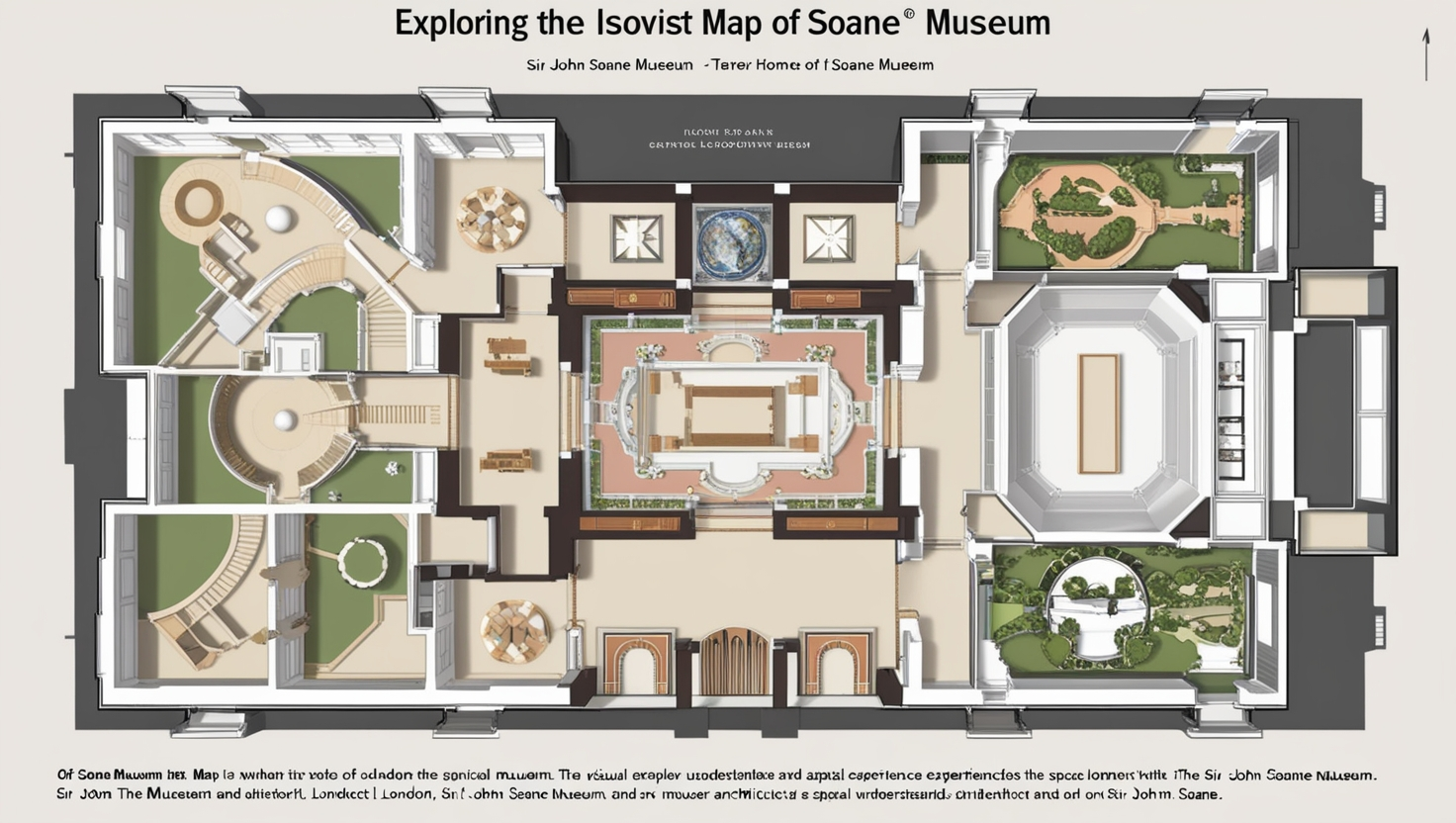 Isovist Map of Soane Museum