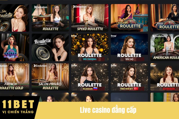 Live casino đẳng cấp