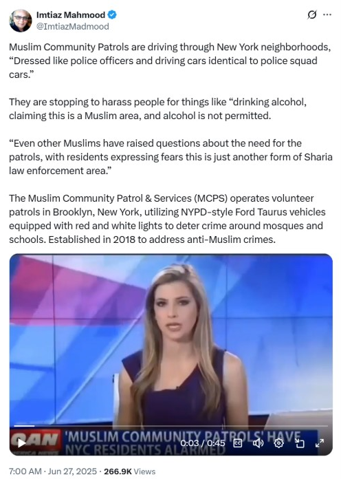 Islamophobic rhetoric targeting Zohran Mamdani 