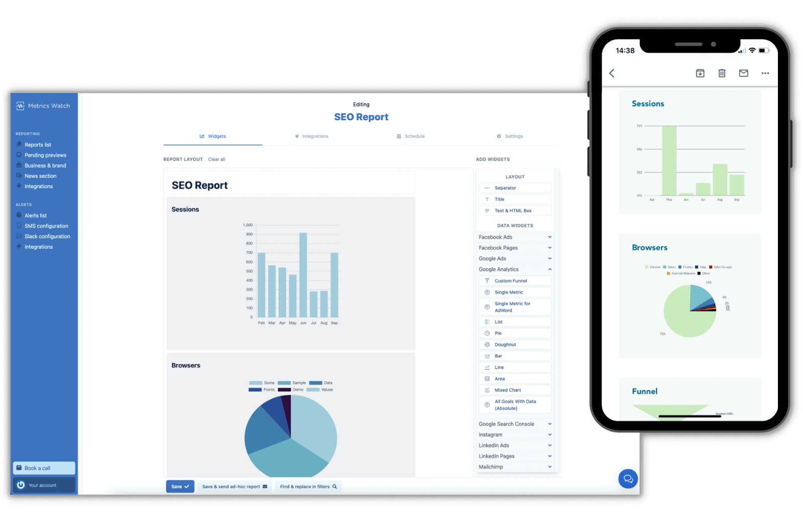 Social Media Analytic Tools - Metrics Watch