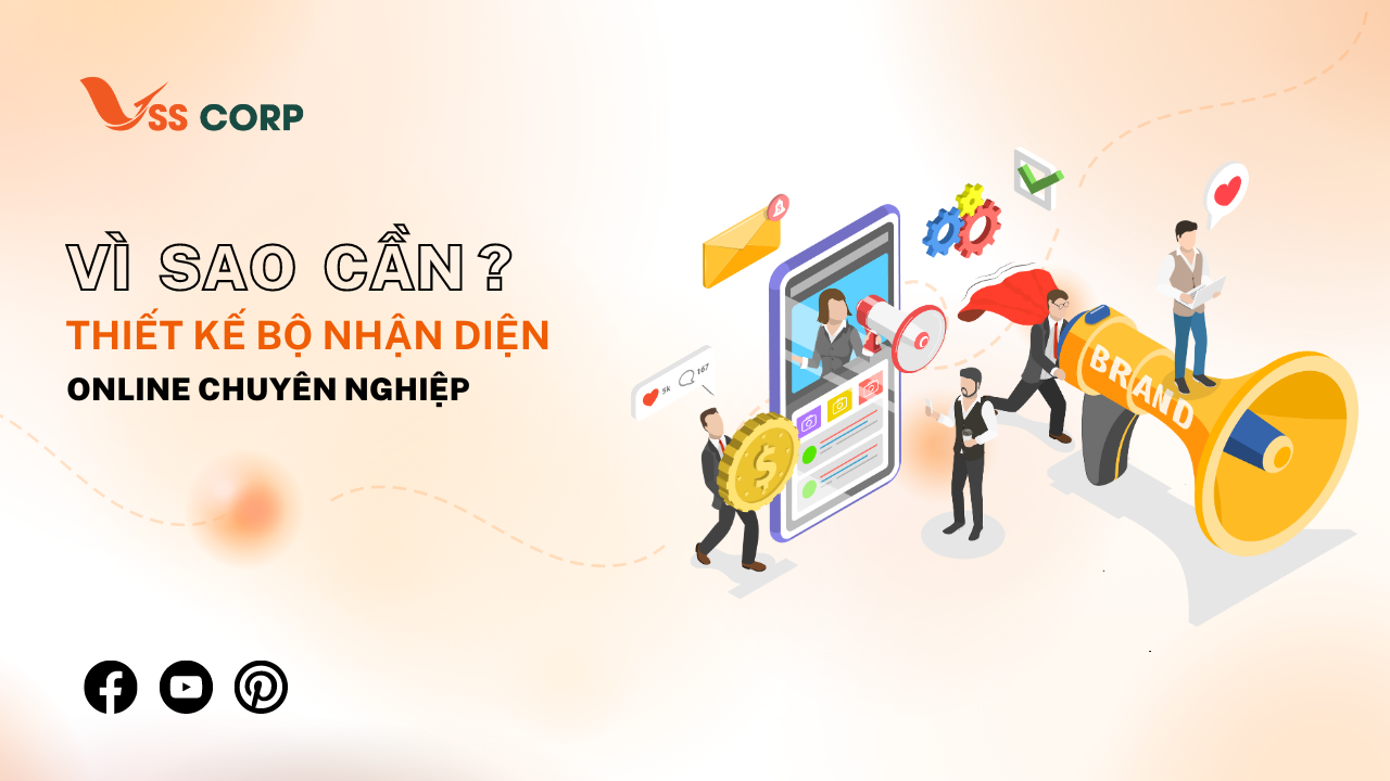 Thiết kế bộ nhận diện thương hiệu online 