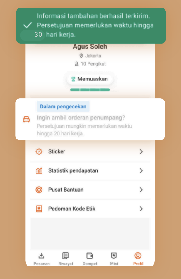 cara ambil order lalamove
