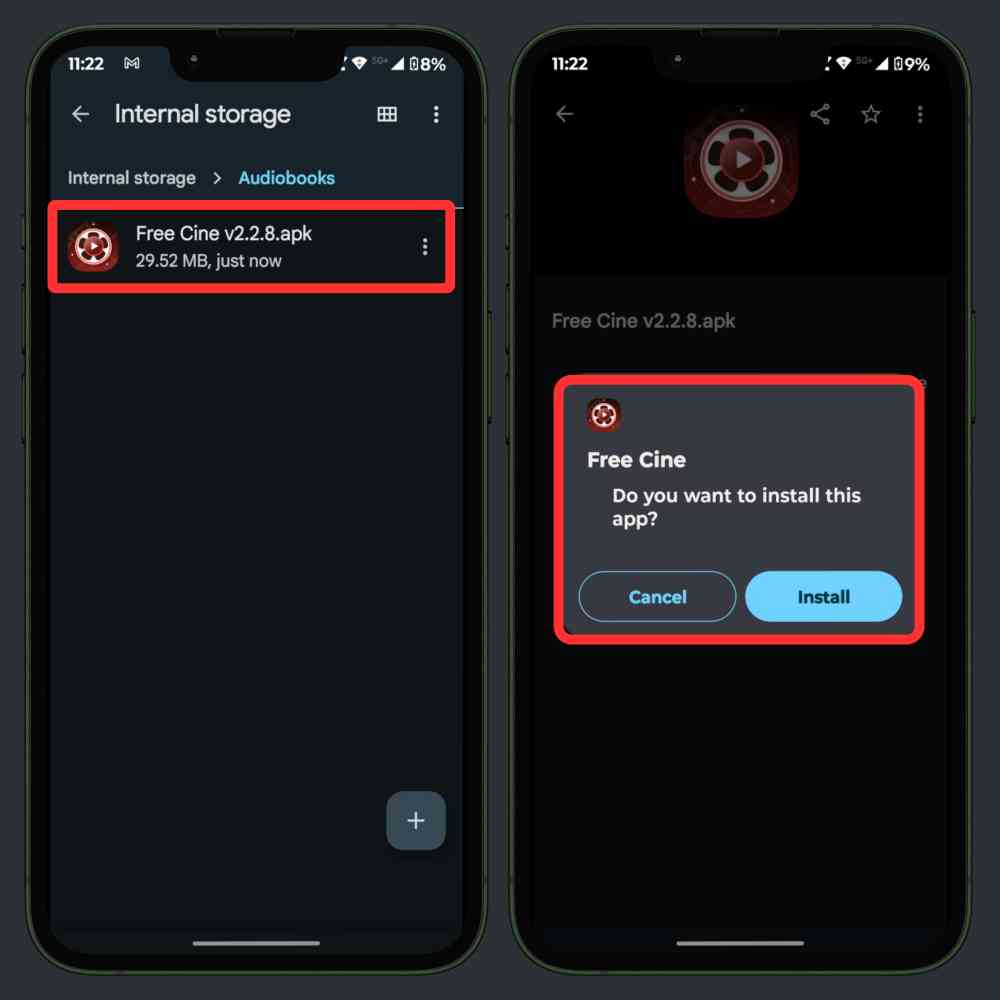 update Freecine 3