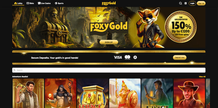 Foxy Gold behoort tot de beste Volt casino’s 