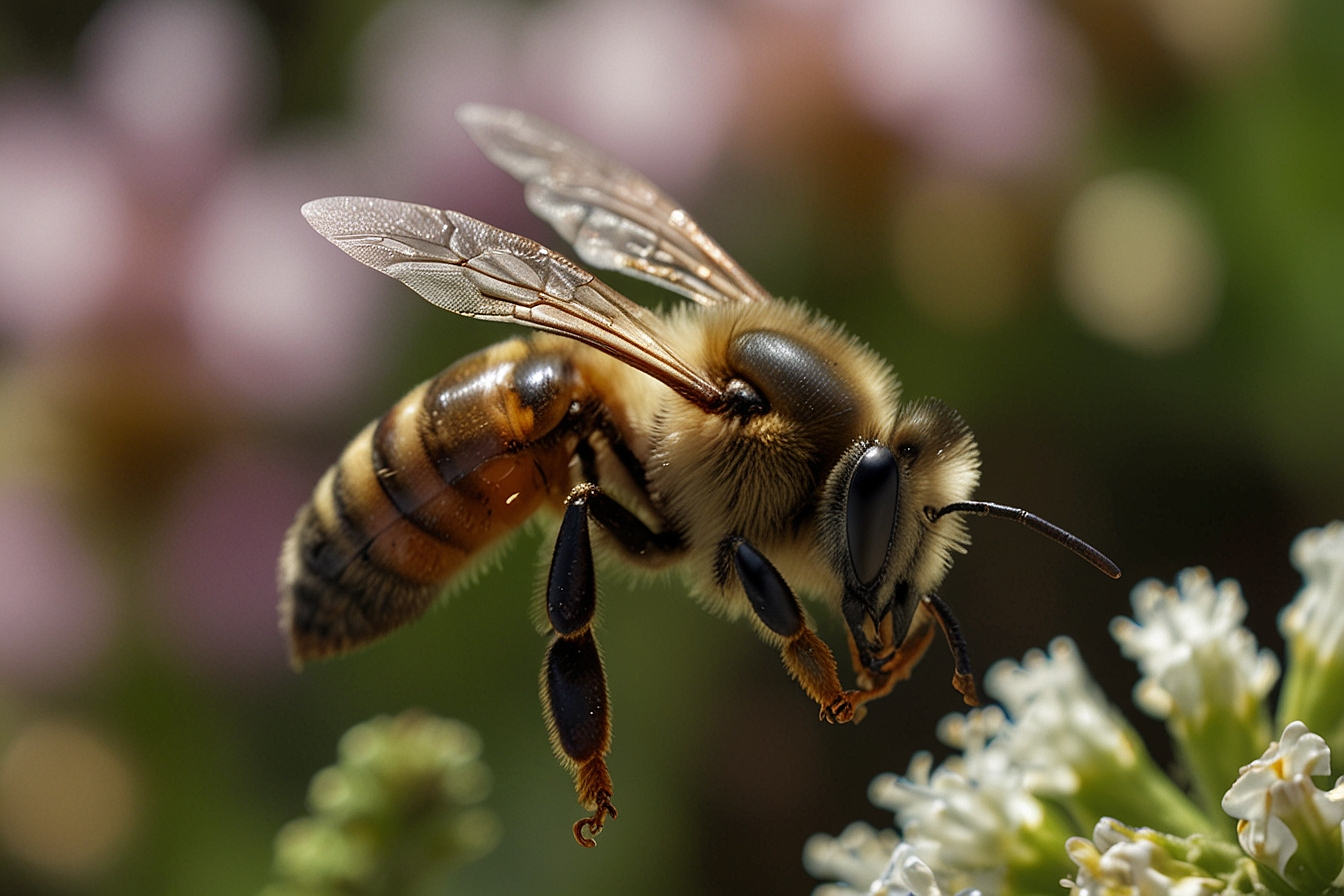 A Worker Bee Has a Mass of 0.00011