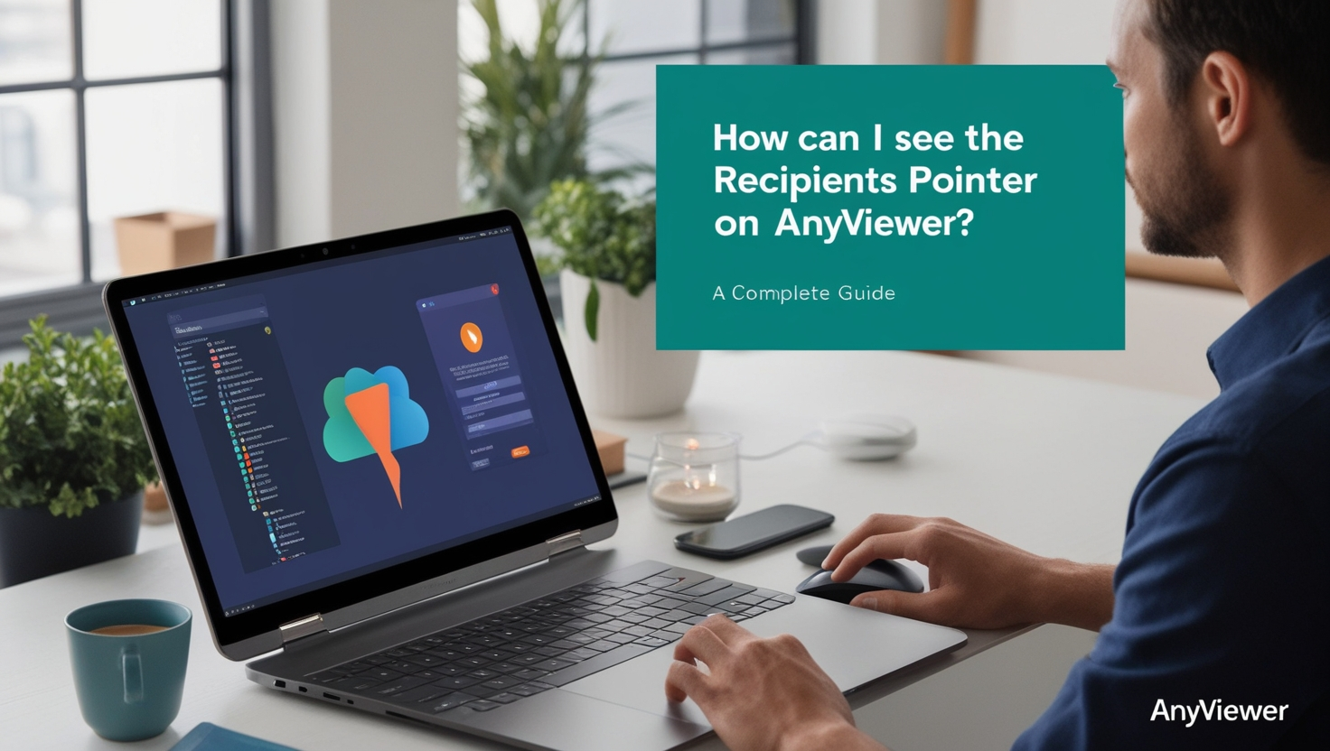 How Can I See the Recipients Mouse Pointer on AnyViewer