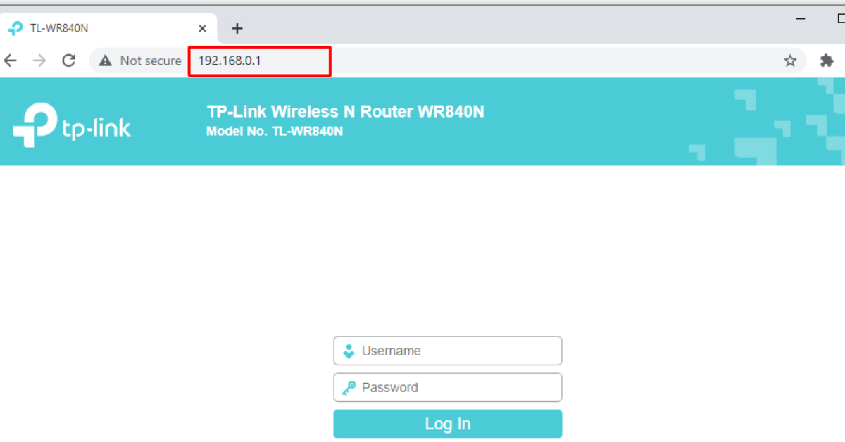 How to change router password