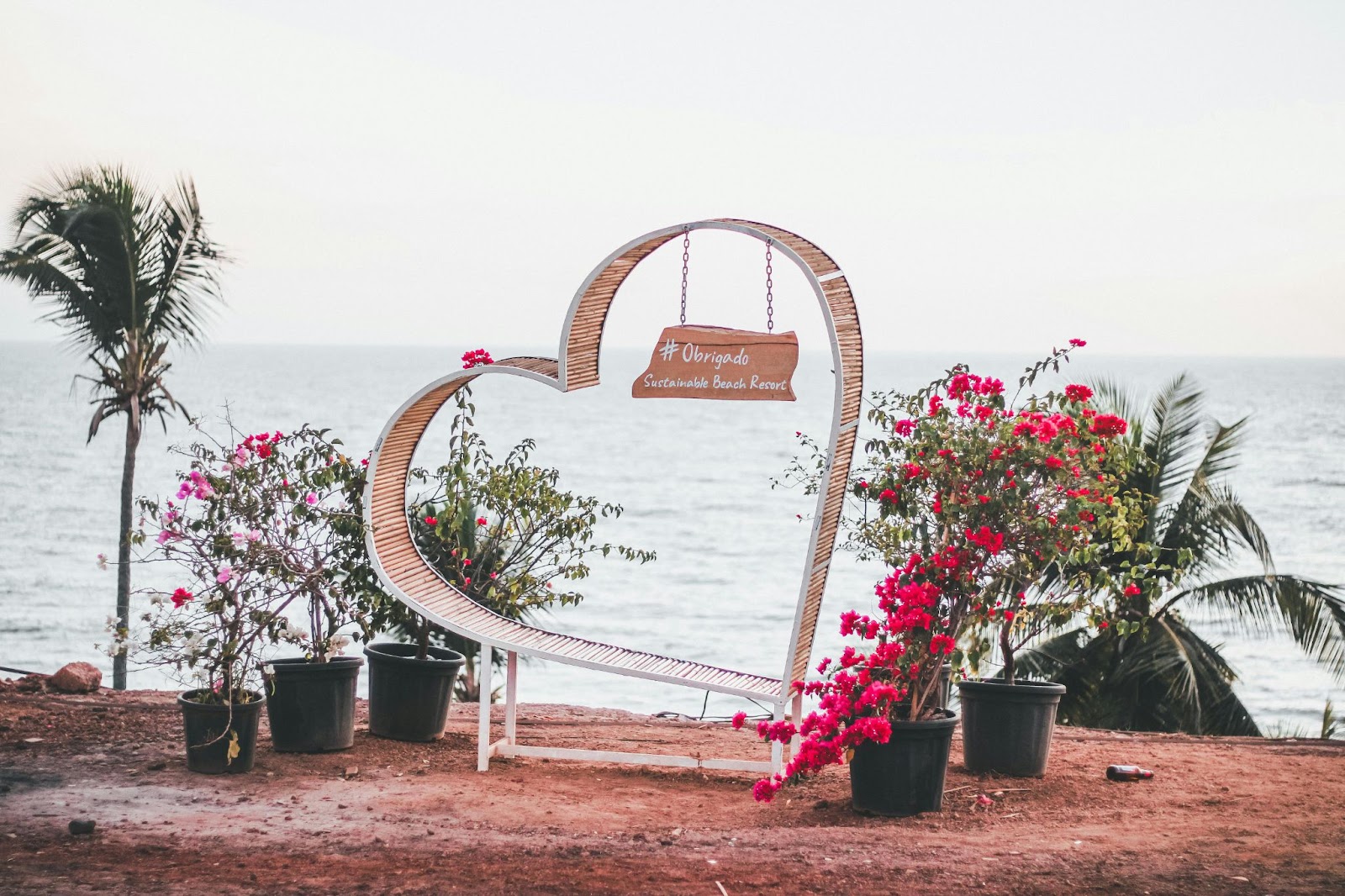 Heart-Shaped Wedding Arch