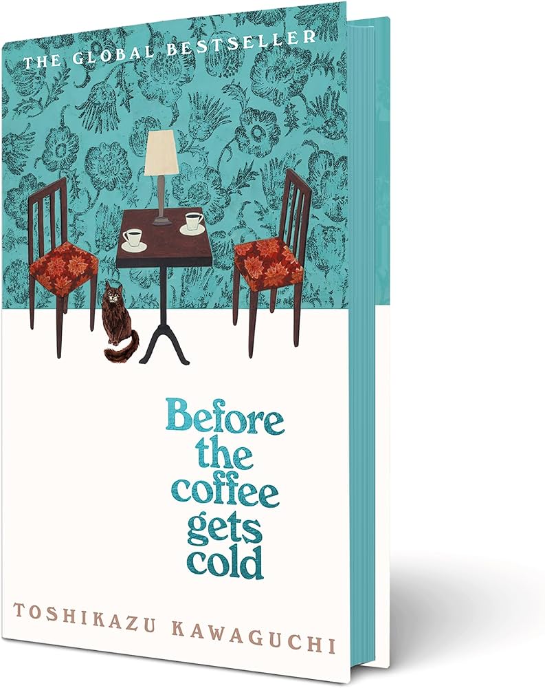 The book cover of before the coffee gets cold