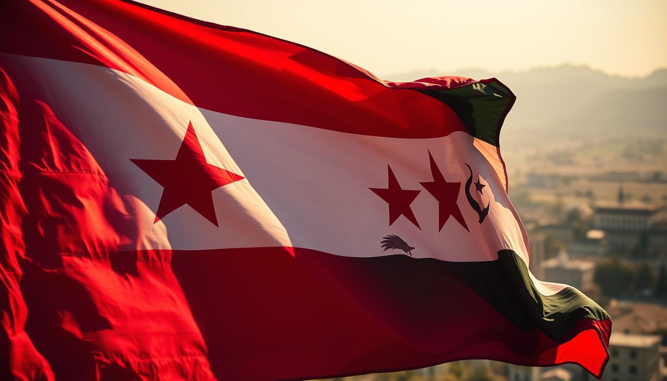 drapeau syrien dans l'art