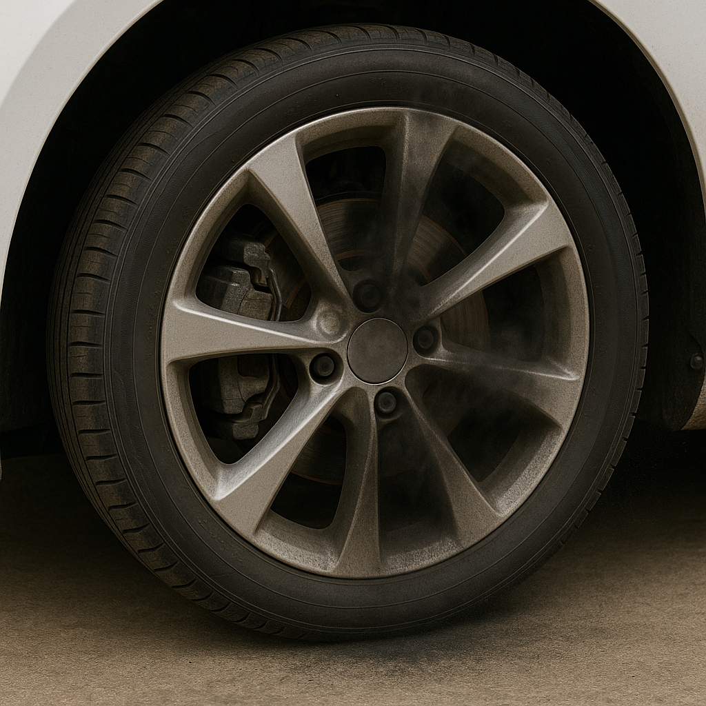 Brake wear causes emissions