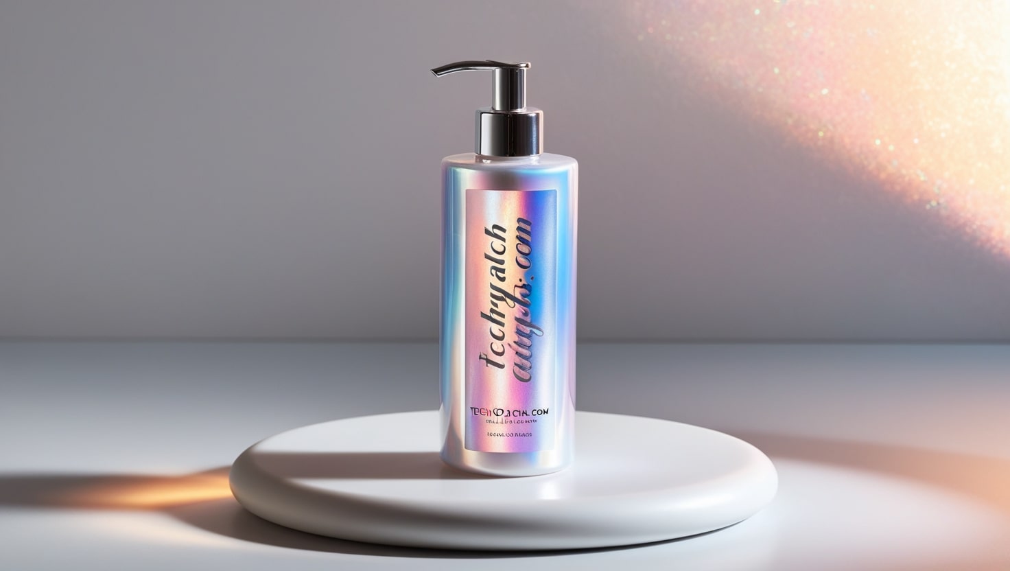 Spectrum Lotion Pump - Iridescent Clear