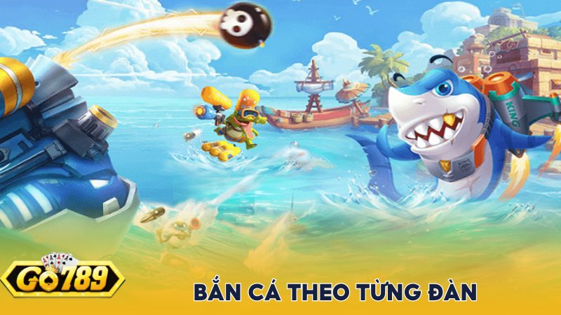 Bắn cá theo từng đàn