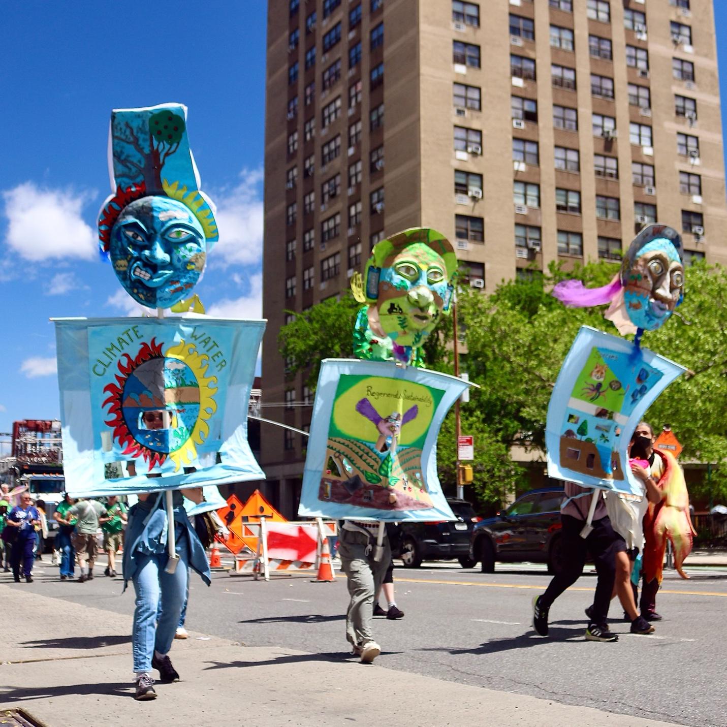 People walking in the street with masks

AI-generated content may be incorrect.