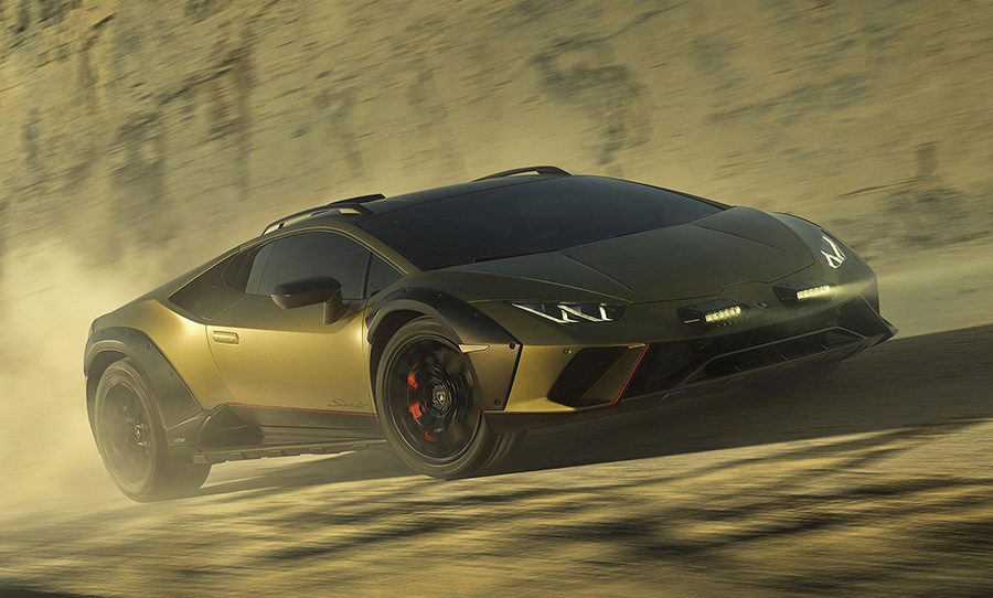 ระบบความปลอดภัยของรถยนต์ : Lamborghini Huracán Sterrato V10 5.2L