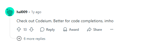 comment
