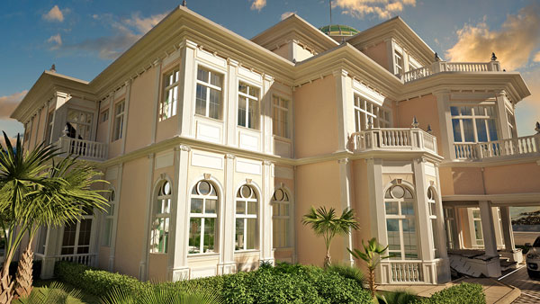 Luxury villa example