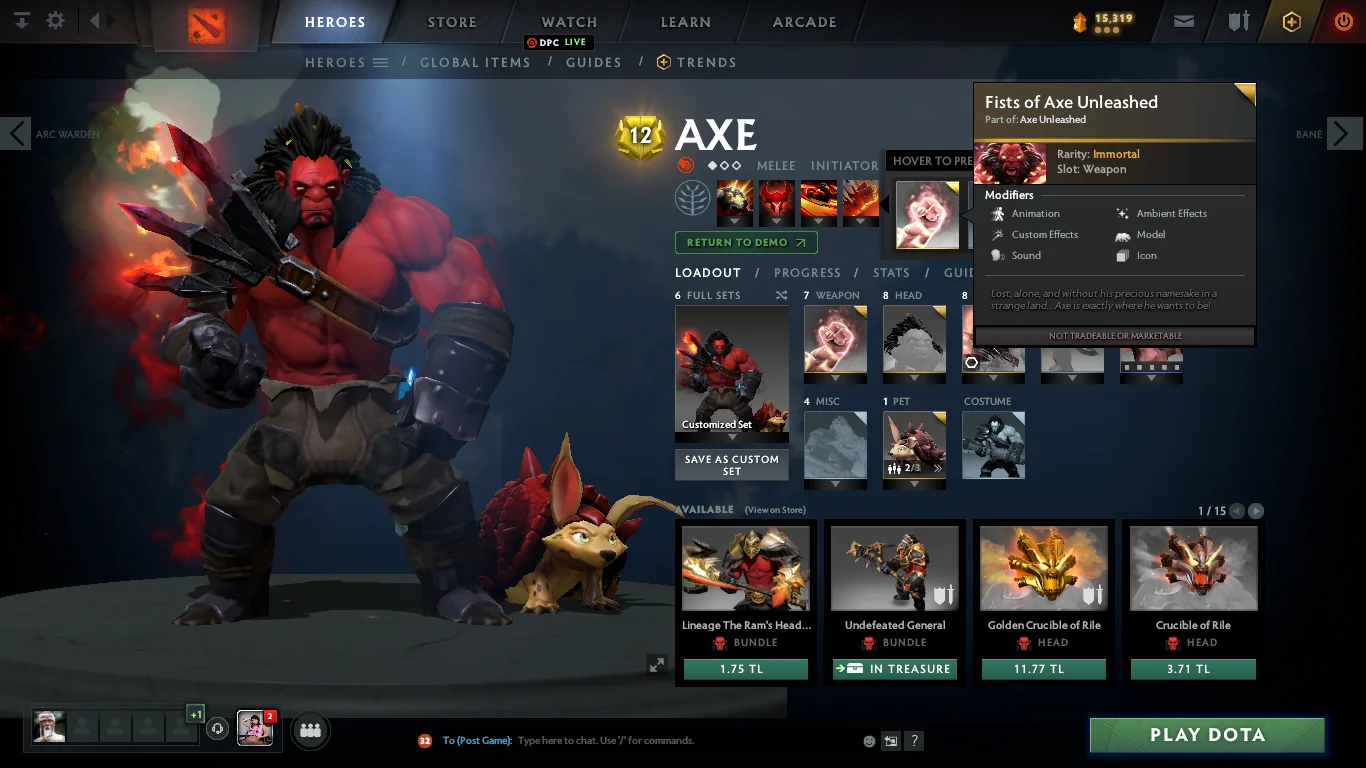 Axe. Source: reddit