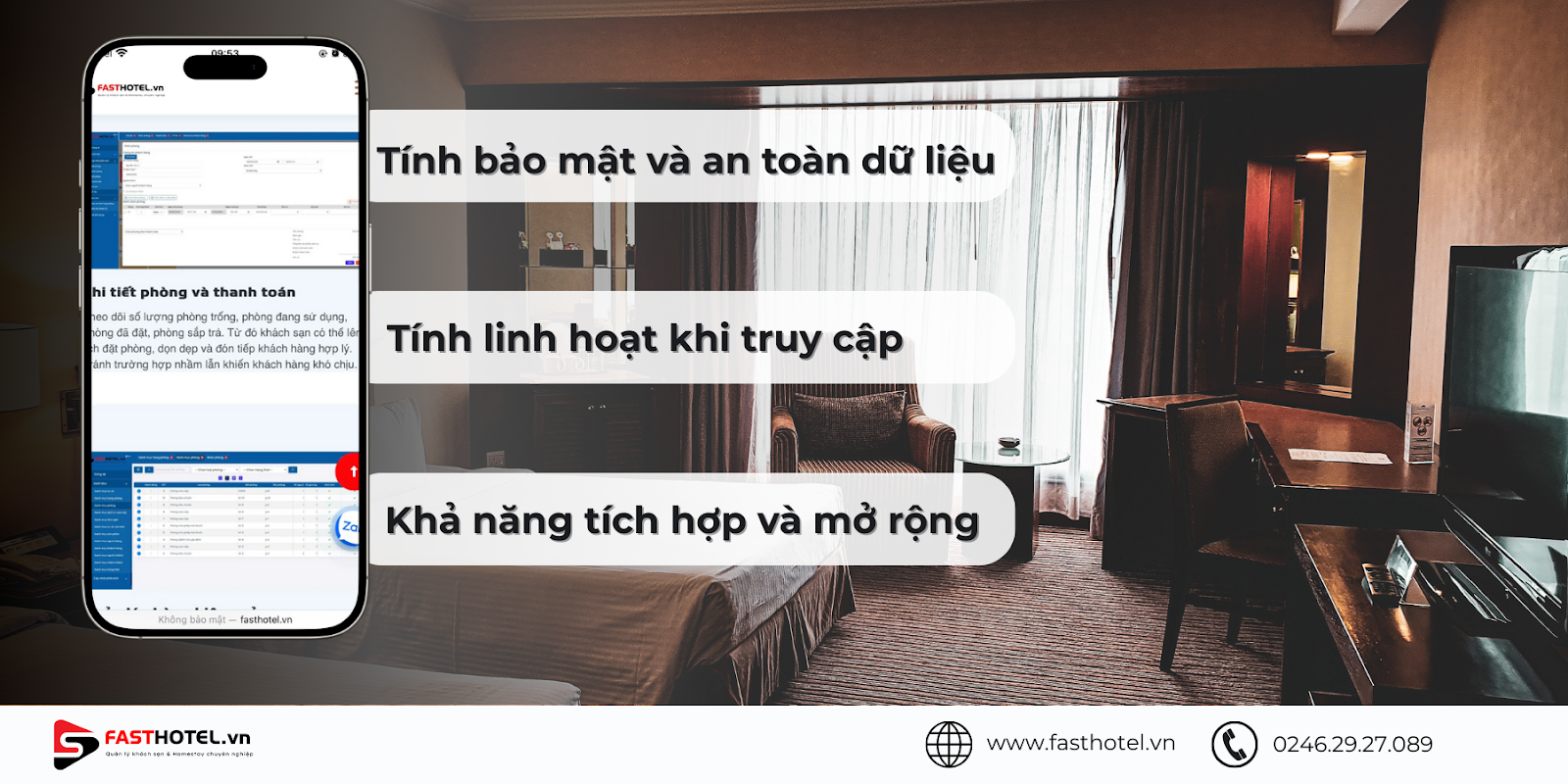 Những tiêu chí lựa chọn phần mềm khách sạn