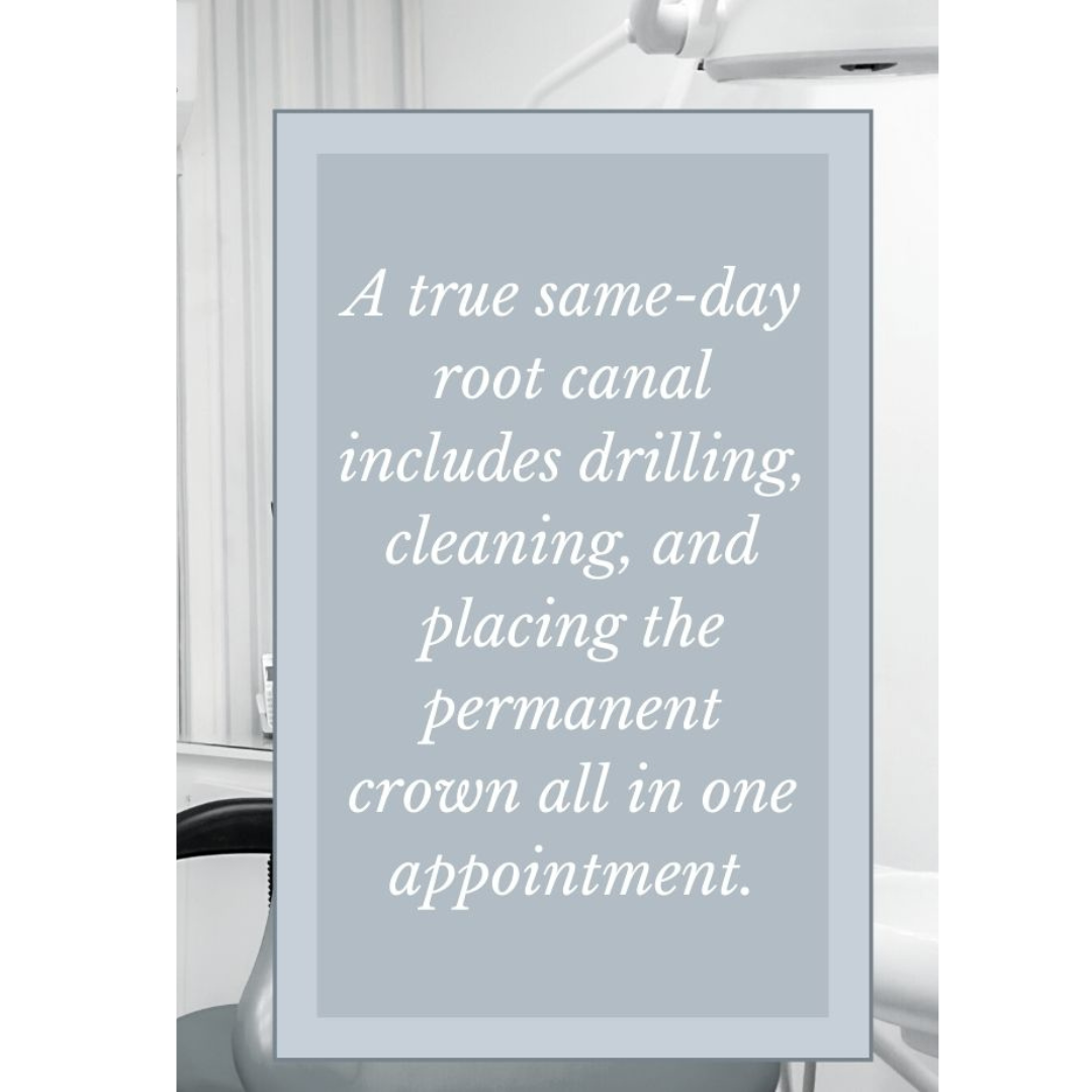 If a Root Canal May Require More Than One Appointment, Here's Why