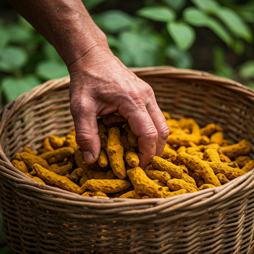 Storing Your Turmeric Harvest