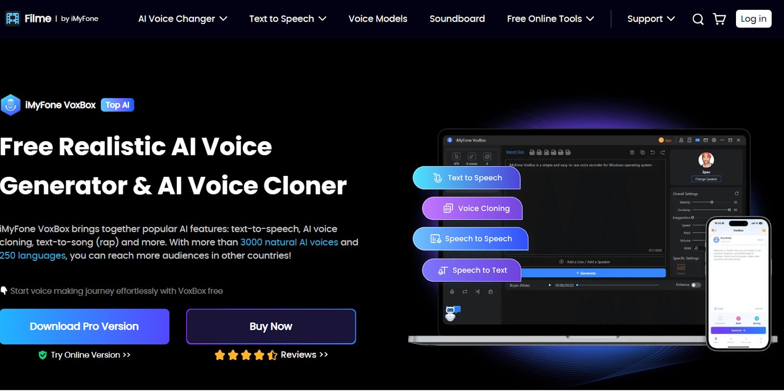 Vox box - Best Free AI Celebrity Voice Generator