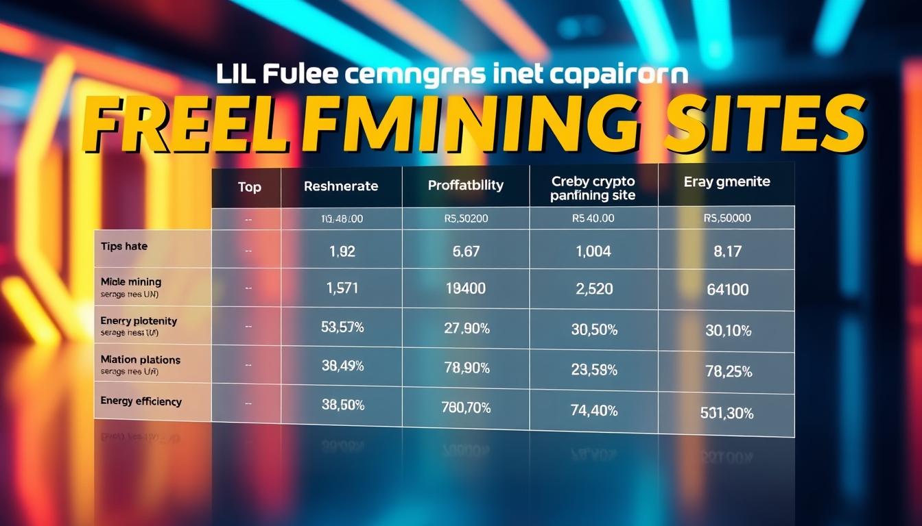 free crypto mining sites performance comparison