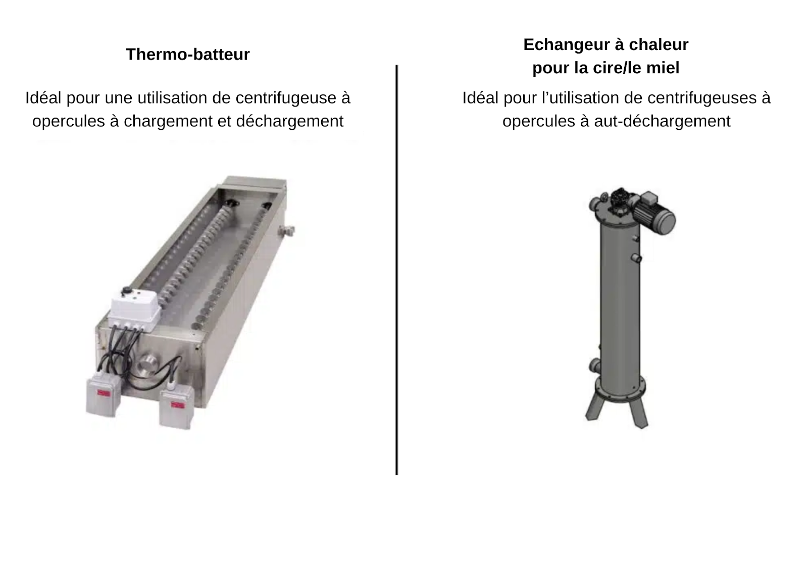 Les différents type et configuration de chaînes d'extraction de miel - ÉQUIPEMENTS & MATÉRIEL