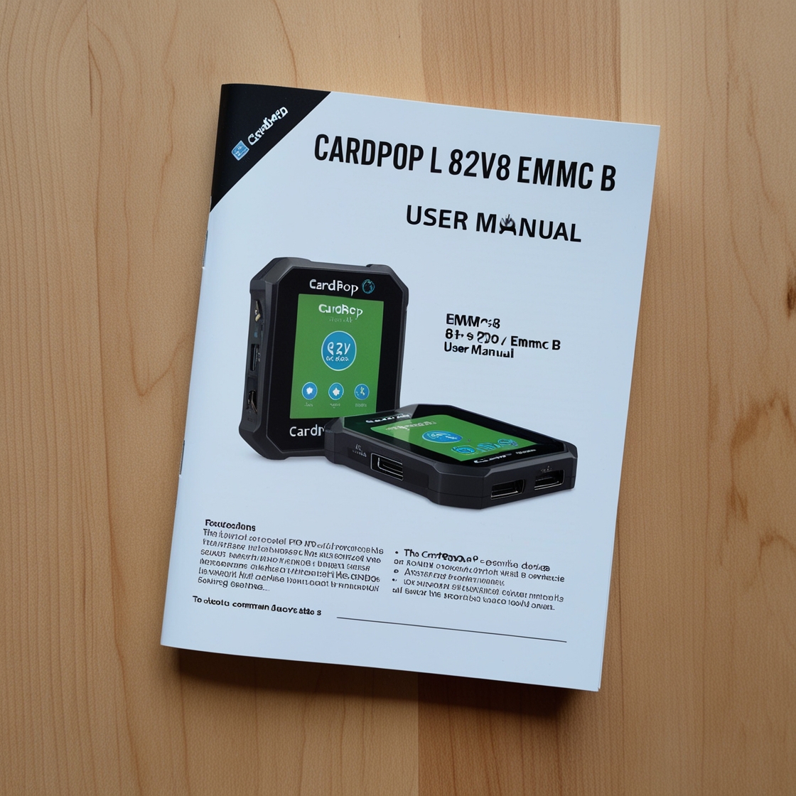 Cardpop L 82v8 EMMC B user manual
