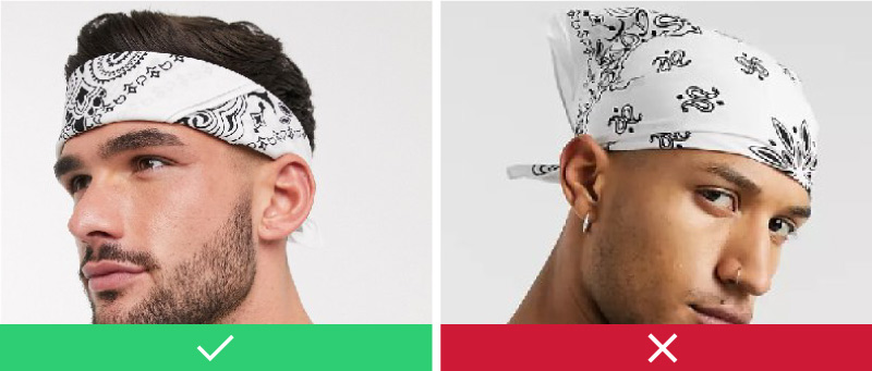 what type of bandana to wear after hair transplant