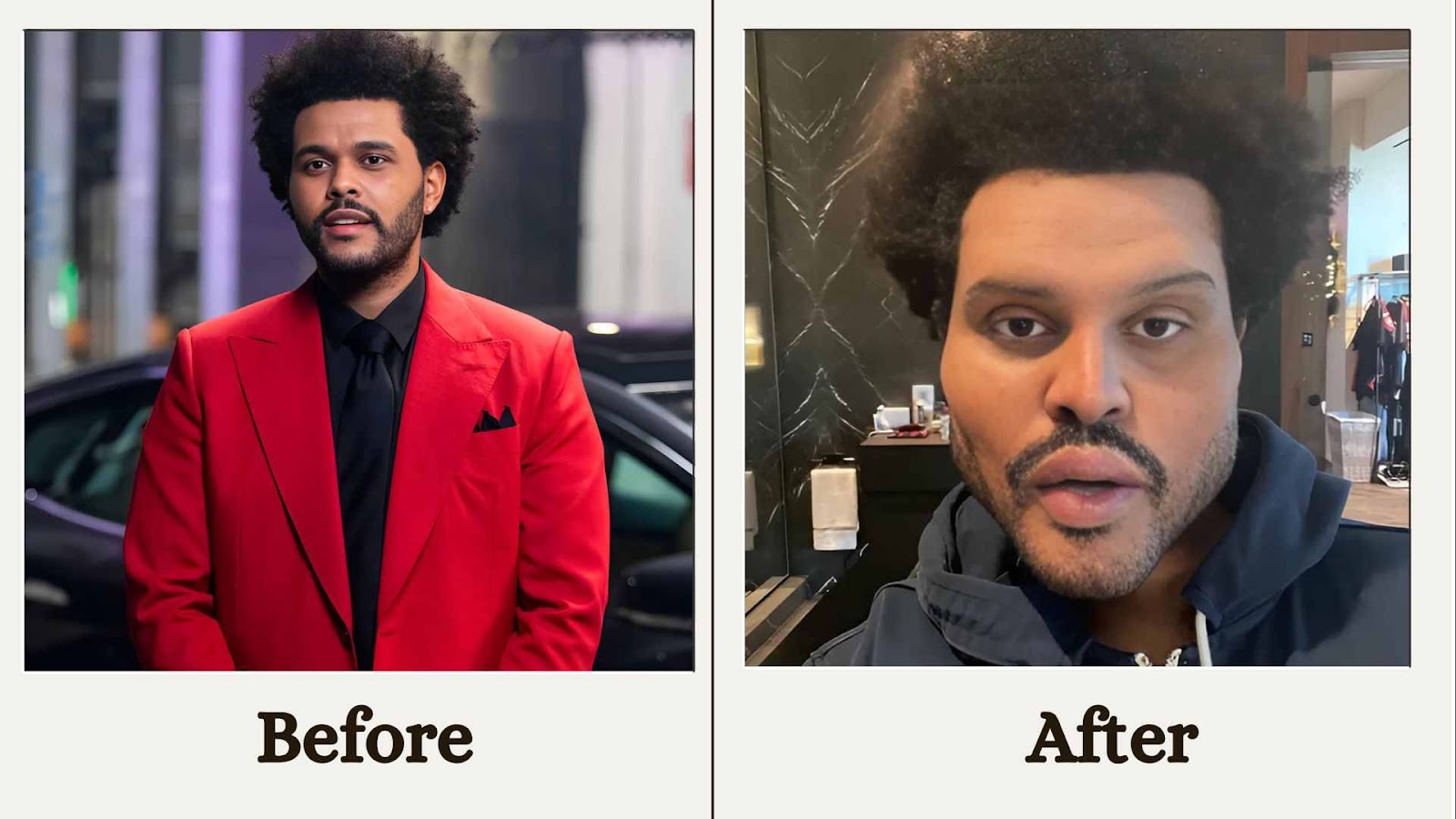 The Weeknd's Changing Look: A Public Journey