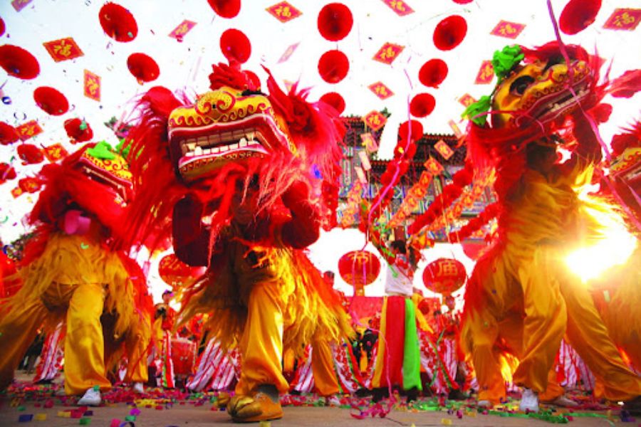 All three countries - Laos, Cambodia, and Thailand - celebrate the New Year based on the Buddhist calendar. 