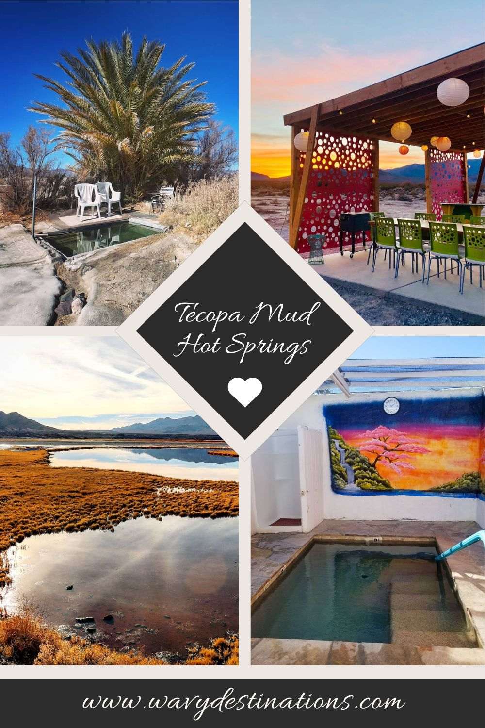 Tecopa Mud Hot Springs: A Natural Spa in the Desert
